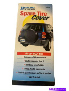 rear wheel tire cover 30 "-32"ubNnChXyAzC[^CJo[fGȋeC[W[CXg[ 30"-32" BLACK HIGHLAND SPARE WHEEL TIRE COVER NICE STRONG ELASTIC EASY INSTALL
