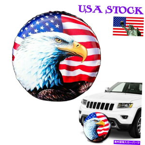 rear wheel tire cover XyA^CJo[17 "W[voeBSUV CR-Vp̃zC[_Xgv[thC[O Spare Tire Cover 17" Wheel Dust-proof Waterproof Eagle For Jeep Liberty SUV CR-V