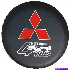 rear wheel tire cover 30 31�X�y�A�z�C�[���^�C���J�o�[�o�b�O�v���e�N�^�[�O�H�p�d�ʃr�j�[��4WD���S 30 31 Spare Wheel Tire Cover Bag Protector Heavy Vinyl For Mitsubishi 4WD Logo�y���s�A���i�z