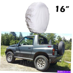 rear wheel tire cover XYL̃TChLbNJLX JXXyAzC[^CJo[16C`16 "LzCgU[US For Suzuki Sidekick JLX JX Spare Wheel Tire Cover 16 inch 16" L White Leather US