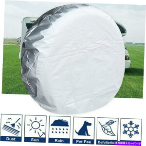 rear wheel tire cover 1PCS�h���^�C���J�o�[�z�C�[�����^�C��RV�g���[���[�L�����p�[�T���v���e�N�^�[29 -32 1PCS Waterproof Tire Covers Wheel & Tyre RV Trailer Camper Sun Protector 29-32�y���s�A���i�z