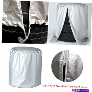 rear wheel tire cover J[SUVzC[^CJ/_Xgv[tیJo[XyA^C[obOSTCY Car SUV Wheel Tyre Rain/Dust-proof Protect Cover Spare Tire Storage Bag S Size
