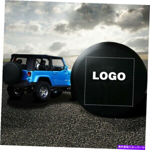rear wheel tire cover W[vO[^CJo[p17C`PVCU[XyAzC[یJo[ 17 inch PVC Leather Spare Wheel Protective Cover for Jeep Wrangler Tires Cover