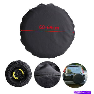 rear wheel tire cover 205/70R15 24 "-27"XyA^CJo[PURVzC[Jo[ׂĂ̓VC̃O For 205/70R15 24"- 27" Spare Tire Cover PU RV Wheel Cover All Weather Resisiant