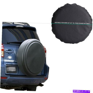 rear wheel tire cover 15 "ȃubNDIYg[[XyA^C^CzC[Jo[wr[f[eBrj[f 15" Pure black DIY trailer Spare tire tyre Wheel Cover Heavy Duty Vinyl Material