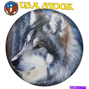 rear wheel tire cover XyAzC[Jo[16C`^CTveN^[EtPVCEH[^[v[tp Spare Wheel Cover 16" Tire Tyre Sun Protector Wolf PVC Waterproof For Jeep RAV4