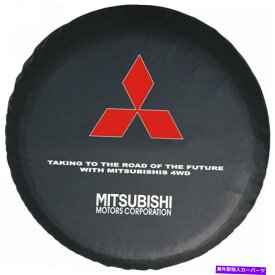 rear wheel tire cover 17インチのスペアタイヤホイールタイヤカバーMitsubishiロゴ重いビニール素材 17INCH Car Spare Tyre Wheel Tire Covers For Mitsubishi Logo Heavy Vinyl Material