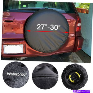rear wheel tire cover 15 "XyA^CJo[RVg[[SUV^CDIA 27-30INveN^[g^RAV4 15 " Spare Tire Cover RV Trailer SUV Tyre Dia 27-30in Protector For Toyota RAV4