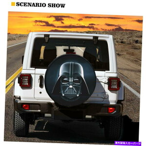 rear wheel tire cover 17-19X^[EH[YJ[̃XyA^CzC[Jo[g[[gbNI[gTveN^[ 17-19 In Star Wars Car Spare Tire Wheel Cover Trailer Truck Auto Sun Protectors