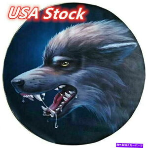 rear wheel tire cover R17IIJ~̃XyA^CJo[zC[Jo[W[vRAV4 CR-V 31 "-32"pTveN^[ R17 Wolf Spare Tire Cover Wheel Cover Sun Protector For Jeep RAV4 CR-V 31"-32"