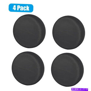 rear wheel tire cover 4PCShIbNXtH[hJ[XyA^CJo[ԗzC[^Cی65cm 4pcs Waterproof Oxford Car Spare Tire Cover Vehicle Wheel Tyre Protection 65cm