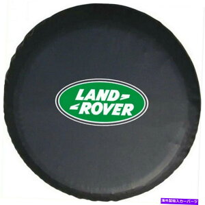 rear wheel tire cover �����h���[�o�[�p�̃J�[�X�y�A�z�C�[���^�C���J�o�[���S�w�r�[�f���[�e�B���U�[�r�j�[��32 33 Car Spare Wheel Tire Covers For Land Rover Logo Heavy Duty Leather Vinyl 32 33�y���s�A���i�z