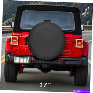 rear wheel tire cover 17C`XyA^C^CzC[Jo[ubN\ȊvޗTCYxl 17" inch Spare Tire Tyre Wheel Cover Black Adjustable Leather Material Size XL