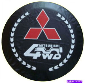 rear wheel tire cover 15C`̃XyA^CJo[PVCU[zC[^CJo[OH4WDubN 15INCH Spare Tire Covers PVC Leather Wheel Tire Cover For Mitsubishi 4WD Black