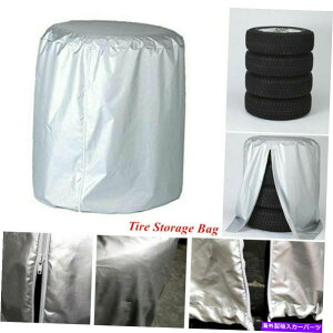 rear wheel tire cover J[SUVzC[^CJ/_Xgv[tGߕیJo[XyA^C[obO Car SUV Wheel Tyre Rain/Dust-proof Seasonal Protect Cover Spare Tire Storage Bag