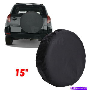 rear wheel tire cover g^RAV4p15 "XyA^C^CzC[Jo[hrj[ubN28" -29 " For Toyota RAV4 15" Spare Tire Tyre Wheel Cover Waterproof Vinyl Black 28"-29"