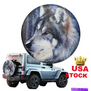 rear wheel tire cover W[voeBjbTvhCR-V PVCXyA^CJo[14 "IIJ~̃zC[veN^[ Wheel Protector for Jeep Liberty Nissan Prado CR-V PVC Spare Tire Cover 14" Wolf