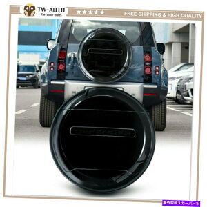 rear wheel tire cover h[o[fBtF_[2020-2021 PP\tgXyA^C^CzC[Jo[ubNɓK Fits For Land Rover Defender 2020-2021 PP Soft Spare Tyre Tire Wheel Cover Black
