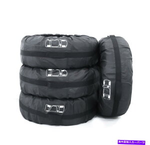 rear wheel tire cover 4PCSXyA^CJo[gbNԂ̃g[[̃TveN^[19-23 ''zC[L O 4PCS Spare Tire Covers Sun Protector for Truck Car Trailer 19-23'' Wheel L O