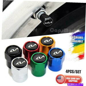 rear wheel tire cover 新しい起亜車ホイールタイヤエアヘックスバルブキャップステムダストカバースポーツ飾り Fit New Kia Car Wheels Tire Air Hex Valve Caps Stem Dust Cover Sport Decorate