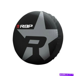rear wheel tire cover ���j�o�[�T��RBP���S��29.5 -32.5�D�F�̊D�F�̐��X�y�A�^�C���z�C�[���J�o�[�ɓK�����܂� Universal RBP Logo Fits 29.5 - 32.5 Gray Grey Star Spare Tire Wheel Cover�y���s�A���i�z
