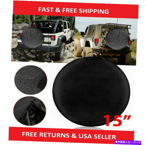 rear wheel tire cover 15 "DIYXyA^C^CzC[Jo[wr[f[eBrj[veN^[ubNjo[T 15" DIY Spare tire tyre Wheel Cover Heavy Duty Vinyl Protector Black Universal