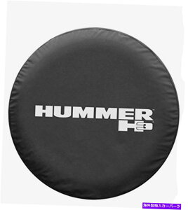 rear wheel tire cover 16インチスペアホイール保護カバーハマーのためのヘビーデューティビニールH3シルバーロゴ 16INCH Spare Wheel Protective Covers Heavy Duty Vinyl For Hummer H3 Silver Logo