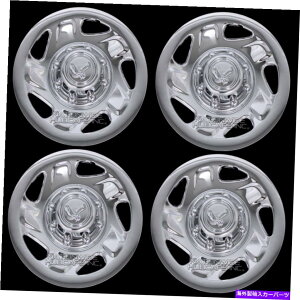 rear wheel tire cover 4̐VtH[hgbNo16 "8ONzC[Jo[tnuLbvpX`[ 4 New Ford Truck Van 16" 8 Lug Chrome Wheel Covers Full Hub Caps for Steel Rim