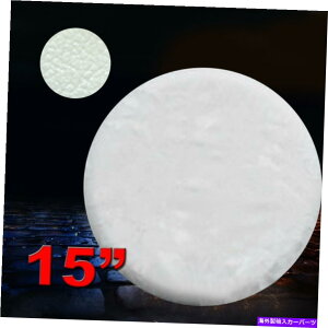 rear wheel tire cover 15 �����X�y�A�z�C�[���^�C���J�o�[/�J�o�[���ׂĂ̎ԂɓK���Ă��܂�UNASAL 15 white Spare Wheel Tire Cover/Covers Fit For All Car Universal USA�y���s�A���i�z