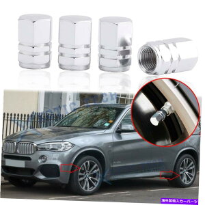 rear wheel tire cover 4x�J�[�o�C�N�z�C�[���^�C���o���u�X�e���L���b�v�_�X�g�J�o�[�V���o�[���^�����j�o�[�T���t�B�b�g 4x Car Bike Wheel Tire Valve Stem Caps Dust Cover Silver Metal Universal Fit�y���s�A���i
