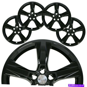 rear wheel tire cover 4ubNtBbg2016-18V{[J}SS 20 "zC[XLnuLbvtJo[ 4 Black fit 2016-18 Chevrolet Camaro SS 20" Wheel Skins Hub Caps Full Rim Covers