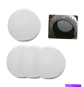 rear wheel tire cover 4x RV^CJo[hzC[^Cg[[Lp[TveN^[27-29 "US 4x RV Tire Covers Waterproof Wheel Tyre Trailer Camper Sun Protector 27-29" US
