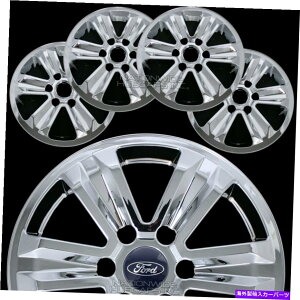 rear wheel tire cover 4 Chrome 2015-2020 Ford F150 XLT 17 �����z�C�[���X�L���t�������J�o�[�n�u�L���b�v 4 CHROME 2015-2020 Ford F150 XLT 17 Alloy Wheel Skins Full Rim Covers Hub Caps�y���s�A���i�z