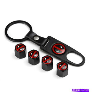 rear wheel tire cover 4xubNfbhv[SJ[zC[^CGAouLbvXe_XgJo[ +L[`F[ 4x Black Deadpool Logo Car Wheel Tire Air Valve Cap Stem Dust Cover + Keychain
