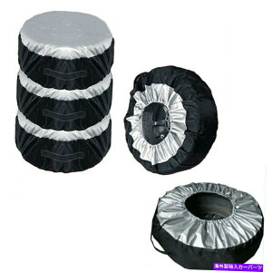 rear wheel tire cover Ԃ̃XyA^C[Jo[hSUVzC[veN^[obO^Cjo[T Car Spare Tire Storage Cover Waterproof SUV Wheel Protector Bag Tyre Universal