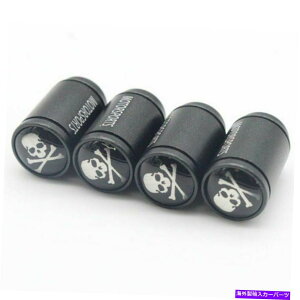 rear wheel tire cover ���j�o�[�T���X�J���A���h�{�[���J�[���g�o�C�N�^�C���z�C�[���o���u�L���b�v�_�X�g�J�o�[4PCS Universal Skull and Bones Car Moto Bike Tire Wheel Valve Cap Dust Cover 4Pcs�y���s�A���i�z