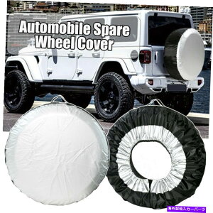 rear wheel tire cover 13-19C`J[SUVXyAzC[^CJo[Xg[WobOی쎩ANZT[ 13-19inch Car SUV Spare Wheel Tire Cover Storage Bag Protection Auto Accessories