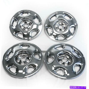 rear wheel tire cover 4N17 "zC[XLnuLbv07-12z_CRṼ^CJo[ 4 CHROME 17" Wheel Skins Hub Caps Tire Rim Covers for 07-12 Honda CRV