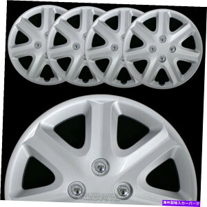 rear wheel tire cover 15 "4̃Vo[zC[Jo[tnuLbṽXibvtBbgR15^CX`[ 15" Set of 4 Silver Wheel Covers Snap On Full Hub Caps fit R15 Tire & Steel Rim