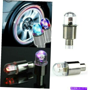 rear wheel tire cover 4xJ[zC[^C^CGAouXeLEDCgJtLbvJo[ANZT[ 4x Car Wheel Tire Tyre Air Valve Stem LED Light Colorful Caps Cover Accessories