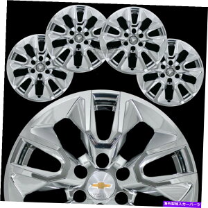 rear wheel tire cover V{[Vo[h1500 2019-21N20 "zC[XLnuLbvJo[p for Chevrolet Silverado 1500 2019-21 Chrome 20" Wheel Skins Hub Caps Rim Covers