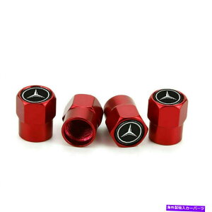 rear wheel tire cover 4xbhJ[zC[GA^CouXeLbvZfXp_XgJo[S 4x Red Car Wheel Air Tire Valve Stems Caps Dust Cover Logo For Mercedes