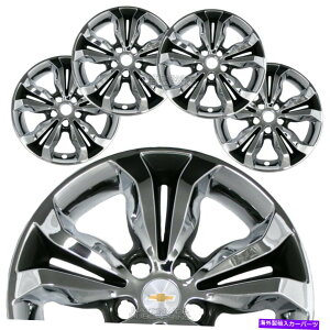 rear wheel tire cover 4V{[N[YLT LS 2019 Chrome 16 "zC[XLnuLbvtJo[p 4 for Chevrolet Cruze LT LS 2019 Chrome 16" Wheel Skins Hub Caps Full Rim Covers