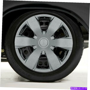 rear wheel tire cover 14 "4つのクロムホイールカバーフルハブキャップのスナップフィットR14タイヤ&スチールリム 14" Set of 4 Chrome Wheel Covers Snap On Full Hub Caps fit R14 Tire & Steel Rim