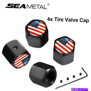 rear wheel tire cover 4PCSAJtbOzC[^CouLbvXe]ԁAԁAgbNAATVp̃Jo[ 4pcs American Flag Wheel Tire Valve Cap Stem Cover For Bike, Car, Trucks, ATV