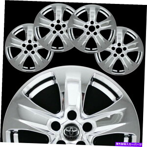 rear wheel tire cover 4 2019-2021g^RAV4 XLE CHROME 17 "zC[XLnuLbvtJo[ 4 for 2019-2021 Toyota RAV4 XLE Chrome 17" Wheel Skins Hub Caps Full Rim Covers