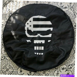 rear wheel tire cover W[vubNXyA^CJo[zCgAJtbOXJpjbV[DCzC[A Jeep Black Spare Tire Cover White American Flag Skull The Punisher DC Wheel Rear