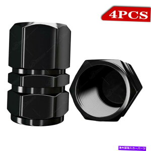 rear wheel tire cover J[gbNA~jE^CouXezC[^CGALbv_XgJo[ubNR Car Truck Aluminum Tire Rim Valve Stems Wheel Tyre Air Caps Dust Cover Black R