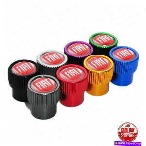 rear wheel tire cover tBAbgX|[cJ[zC[p^CGAouLbvXe_XgJo[MtgfR[V For Fiat Sport Car Wheels Tire Air Valve Caps Stem Dust Cover Gift Decoration