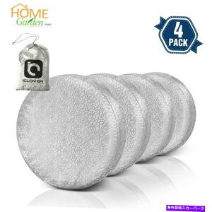 rear wheel tire cover 4*�h���z�C�[���^�C���J�o�[�J�[�g���b�NSUV�^�C���჌�C���_�X�g�v���e�N�^�[27  4* Waterproof Wheel Tire Covers Car Truck SUV Tyre Snow Rain Dust Protector 27�y���s�A���i�z